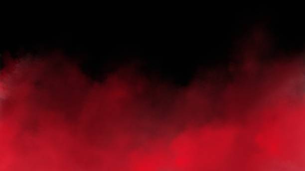 Red smoke on black Red smoke on black background, red background Fog stock pictures, royalty-free photos & images