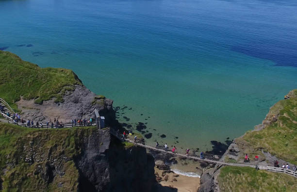 istock Carrick A Rede rope bridge at Co Antrim Northern Ireland 1817828330