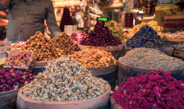 istock Assorted colorful fresh fermented tea made from flowers, herbs, leaves and berries 1817855392