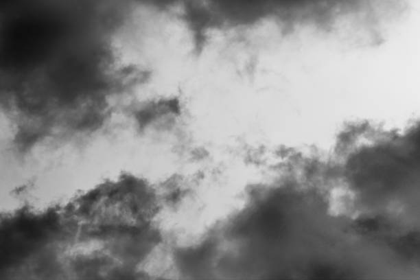 istock Dark dramatic stormy sky with black clouds. Rainy season. Rain and storm. 1817885622