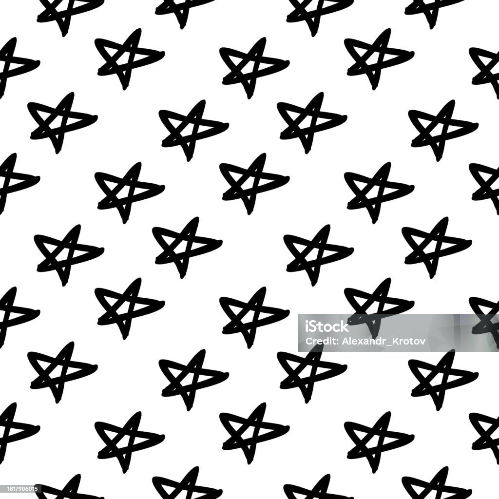 Stardesign Patterns Seamless Star Pattern For Printing And Design Stock Illustration ...