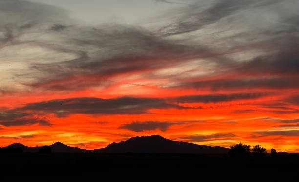 istock Sunset over Prescott Valley AZ 1817921361