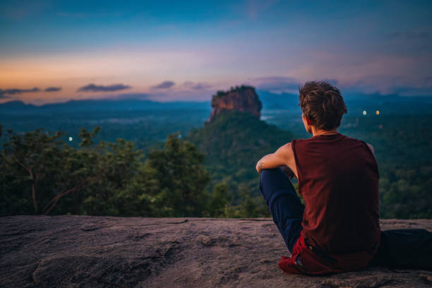 istock Breathtaking view off the Lion rock, Sri Lanka. 1817974320