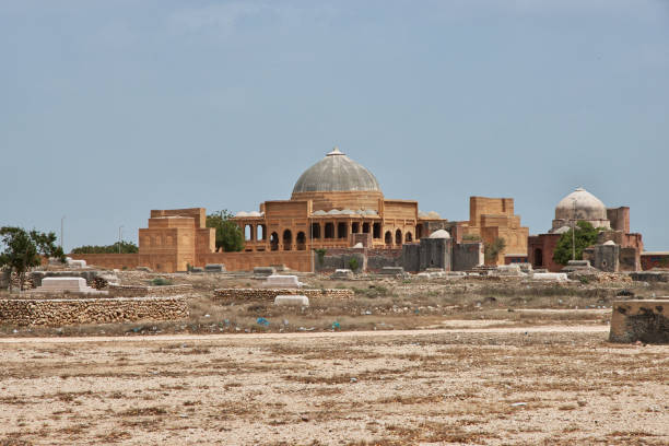 istock Makli Necropolis, vintage tombs in Thatta, Pakistan 1817981274