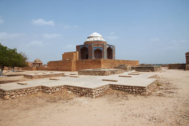 istock Makli Necropolis, vintage tombs in Thatta, Pakistan 1817993976