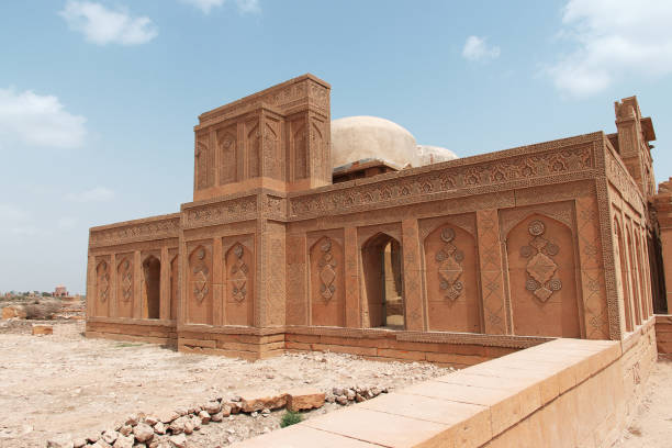 Makli Necropolis, vintage tombs in Thatta, Pakistan