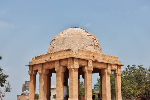 istock Makli Necropolis, vintage tombs in Thatta, Pakistan 1817994011