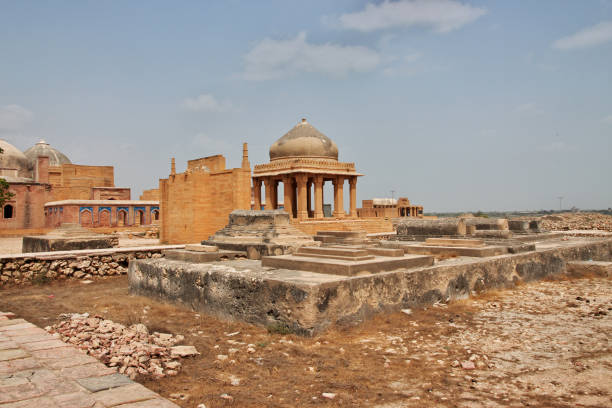 istock Makli Necropolis, vintage tombs in Thatta, Pakistan 1817994013