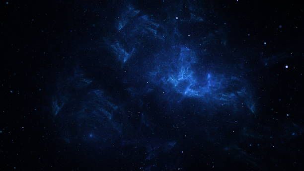 istock Space galaxy landscape, astronomy, star universe, cosmos sky glow background, night outer light, nebula infinity. 3d render 1817997697