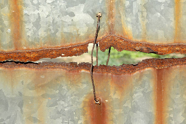 istock wreck of the iron plate 181800443