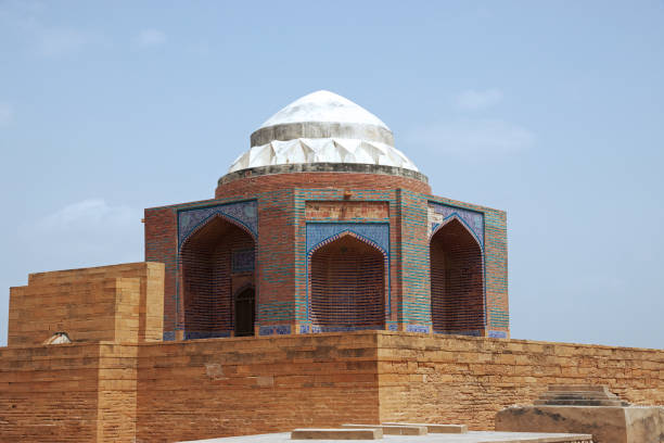 istock Makli Necropolis, vintage tombs in Thatta, Pakistan 1818007254
