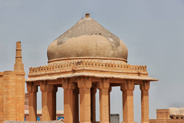 istock Makli Necropolis, vintage tombs in Thatta, Pakistan 1818007292