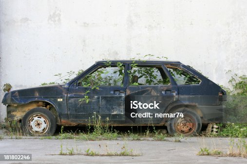 istock discarded old car 181802246
