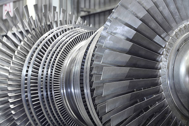 wirnik a turbina parowa - construction engine equipment factory zdjęcia i obrazy z banku zdjęć