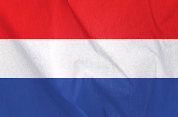 istock Fabric Flag of Netherlands 181804002