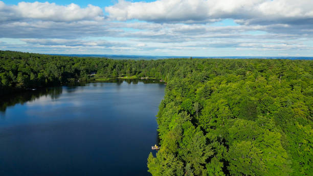 istock Lake aerial view 1818061214