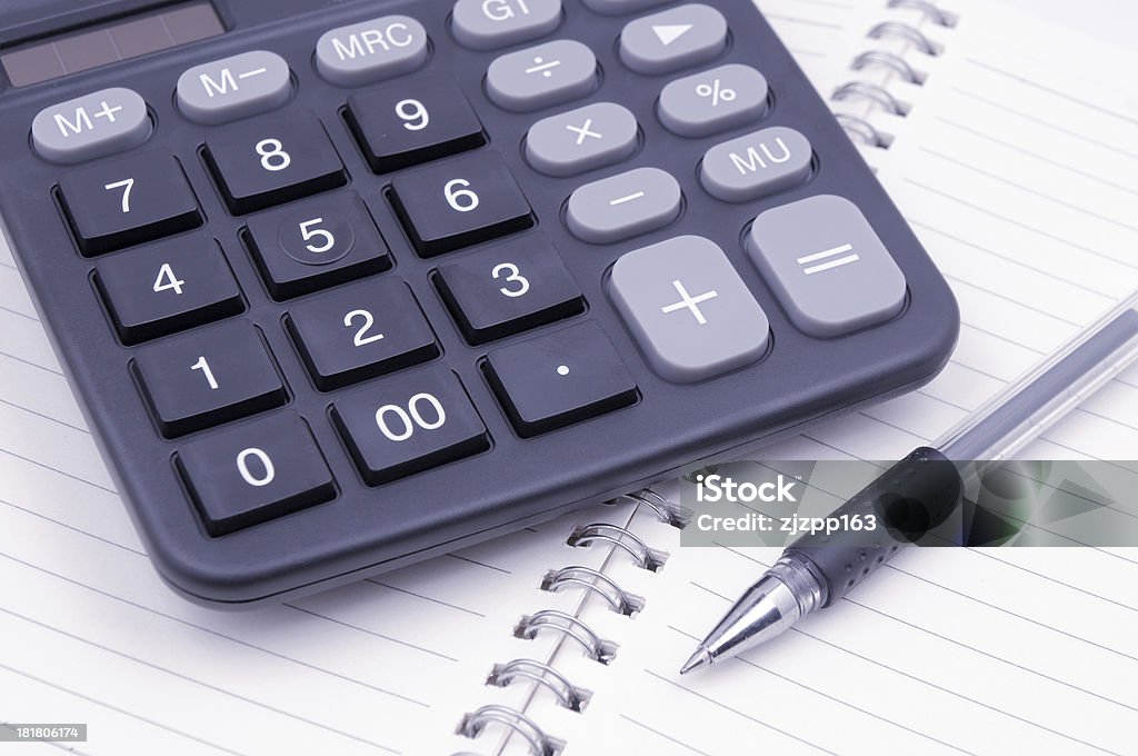 Kalkulator - Zbiór zdjęć royalty-free (Artykuł biurowy)