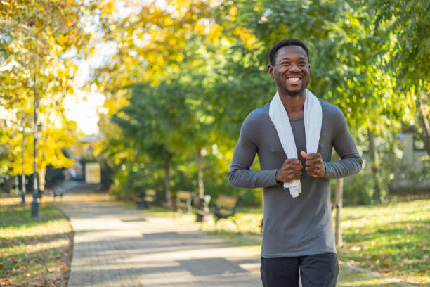 istock Confident male athlete looking at the camera 1818074420