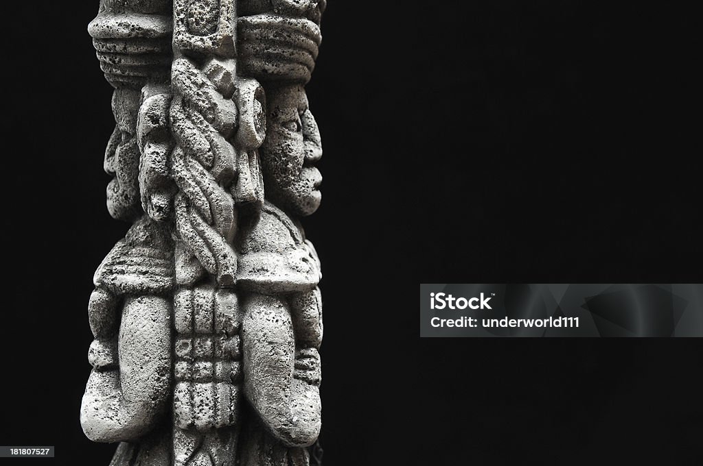 Antica Statua di Maya - Foto stock royalty-free di Archeologia