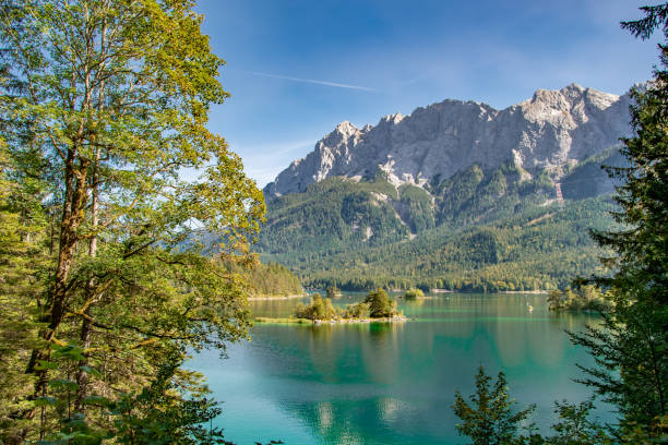 istock Eibsee, Zugspitze mountain, Bavaria 1818098555