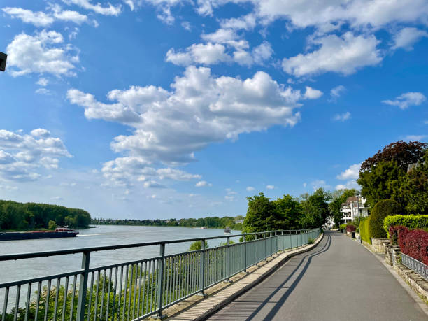 istock Nature Tree River Landscape Sky Blue Sun Winery Scooter 1818122310