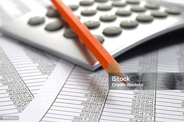 Business Finance Calculation Stock Photo - Download Image Now - Balance, Banking, Budget