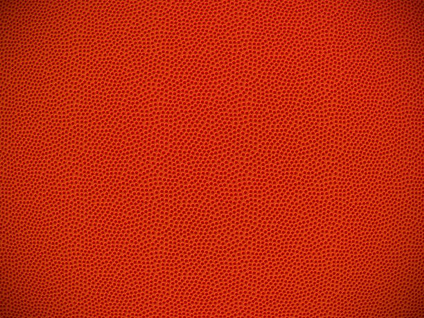 istock Orange texture looking like basketball leather material 181813135