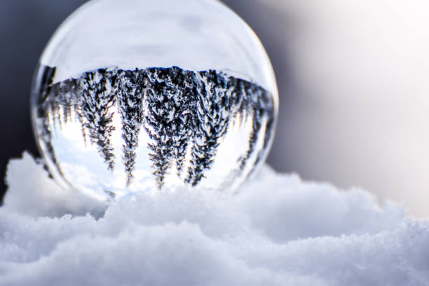 istock Alaska Winter With Crystal Ball Reflection 1818262227