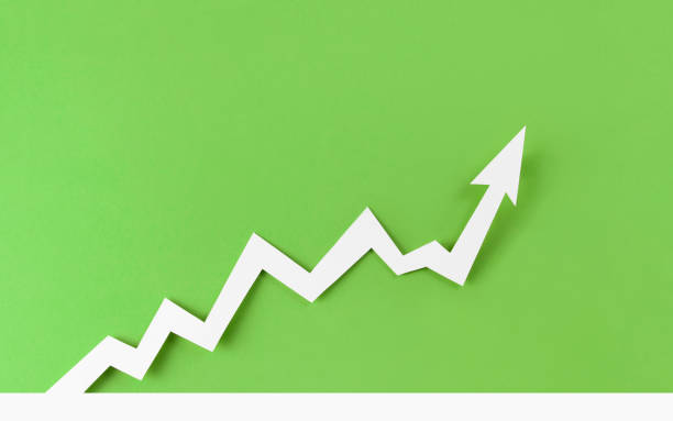 istock Growth Concept with Paper Arrow 1818305500