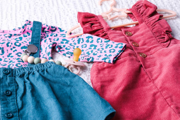 istock Baby clothes and hanger 1818316858