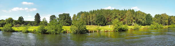 istock Lake Plateau in Germany Panorama - Boat View 1818323015