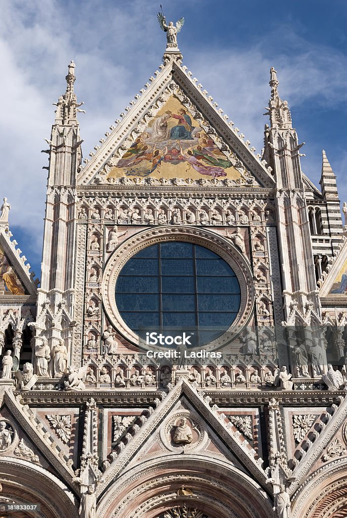 Siena Cathedral, Tuscany, Italy Architectural Dome Stock Photo