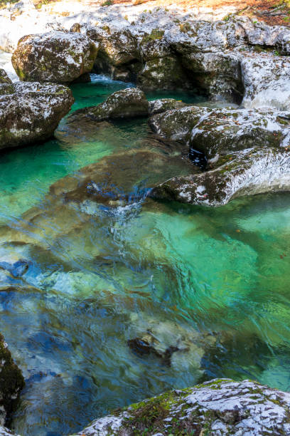 istock Mostnica gorge with many waterfall in Slovenia. 1818339842