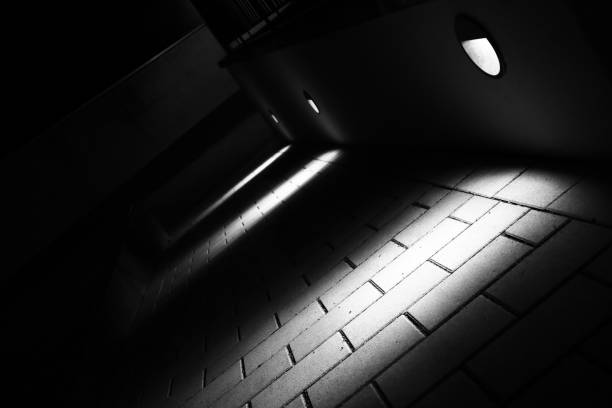 istock Black and White Artistic Night Streets Germany 1818350819