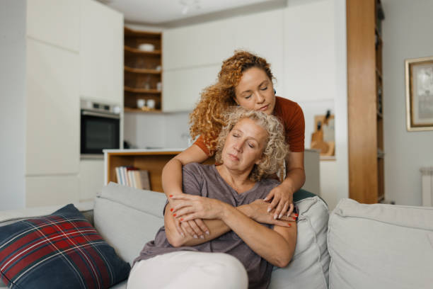 istock Mother-Daughter Bond: A Moment of Serenity 1818362193