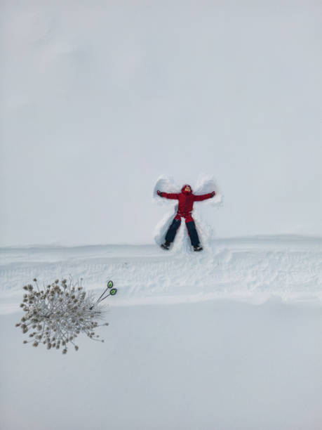 istock Winter Aerial view 1818388682