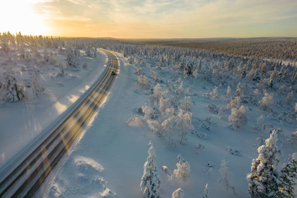 istock Winter Aerial view 1818390284