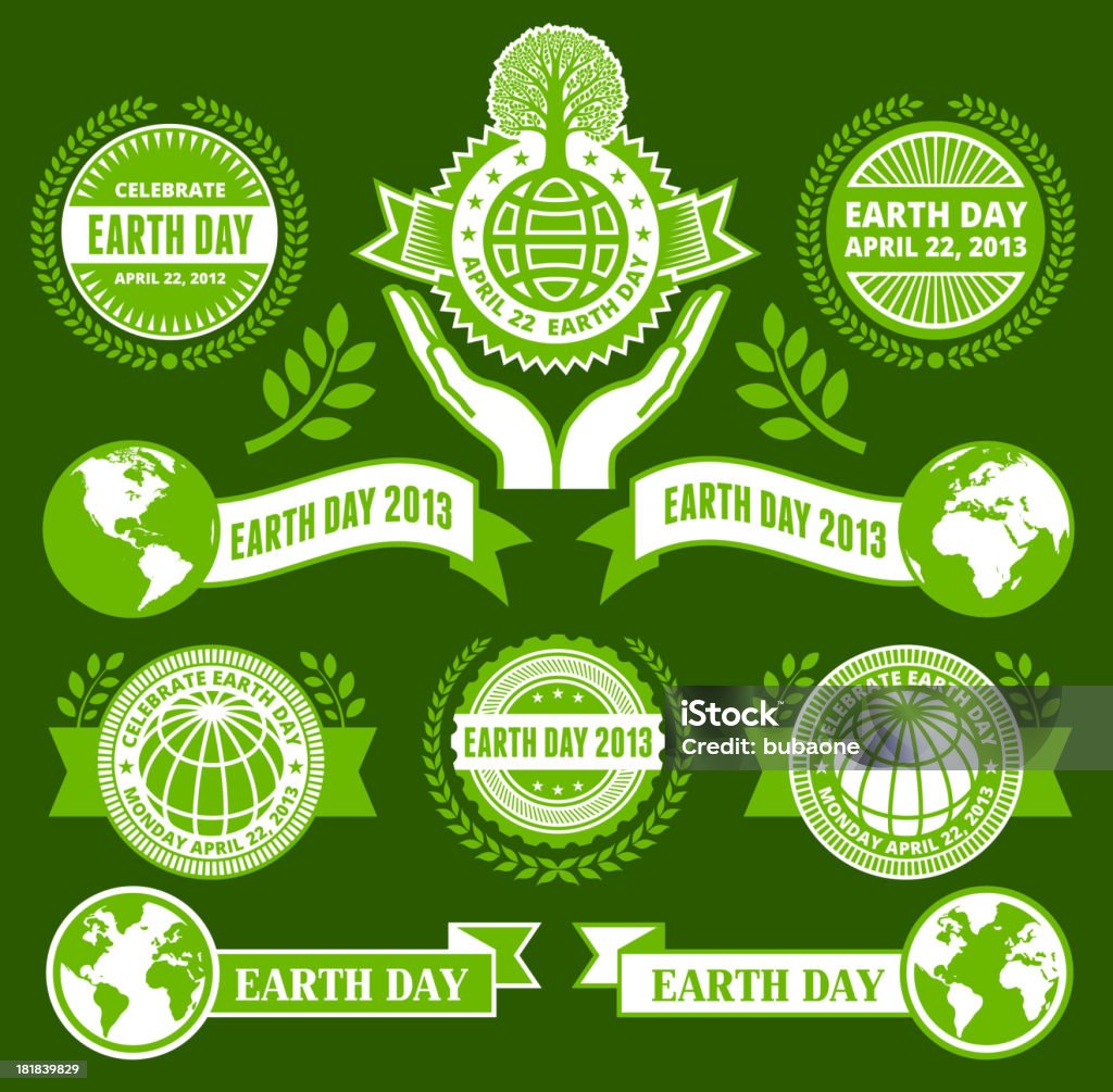 Earth Day royalty free vector Banners, Buttons, and Symbols Earth Day Banners, Buttons, and Symbols 2013 stock vector