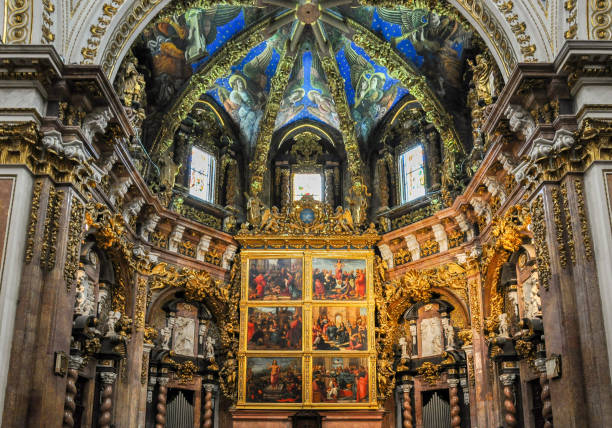istock Interiors of Valencia cathedral, Spain 1818412334