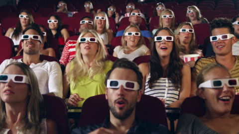 People Watching 3d Movie Stock Video - Download Video Clip Now - Movie  Theater, Stage Theater, Audience - iStock