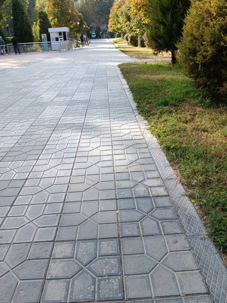 istock Path in garden in Samarkand, Uzbekistan 1818432200