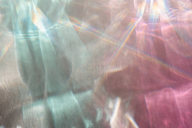 istock Abstract pink and blue caustic prism texture overlay 1818448644