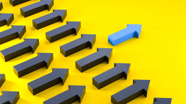 istock Arrow , way and leader concept 1818453332