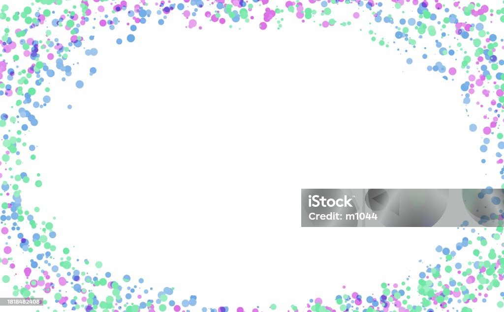 Stippled Pattern Frame Pastel Colored Stipple Pattern Frame Stock Illustration - Download ...