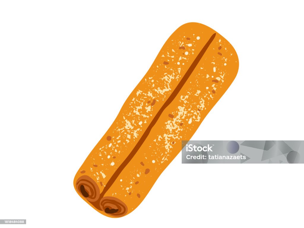 Rollini Rollini Delicious Pastries Vector Illustration Isolated On White ...
