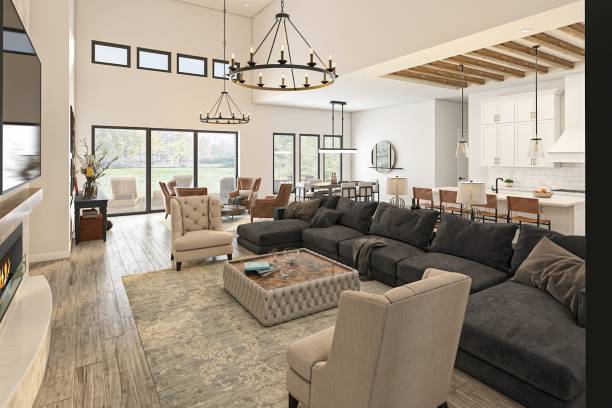 istock Great Room / Living Room 1818486555
