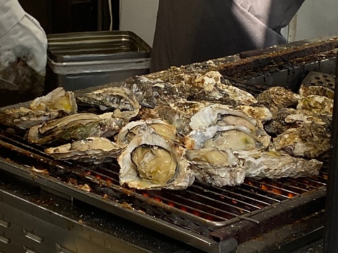 Japan - Miyajima Island - Grilled Oyster