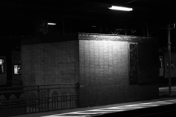 istock Train Station Germany Black and White 1818492870