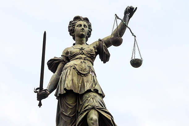 istock Lady Justice Justicia, Frankfurt 181849568
