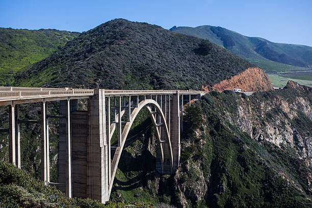 puente de bixby - bixby bridge fotografías e imágenes de stock